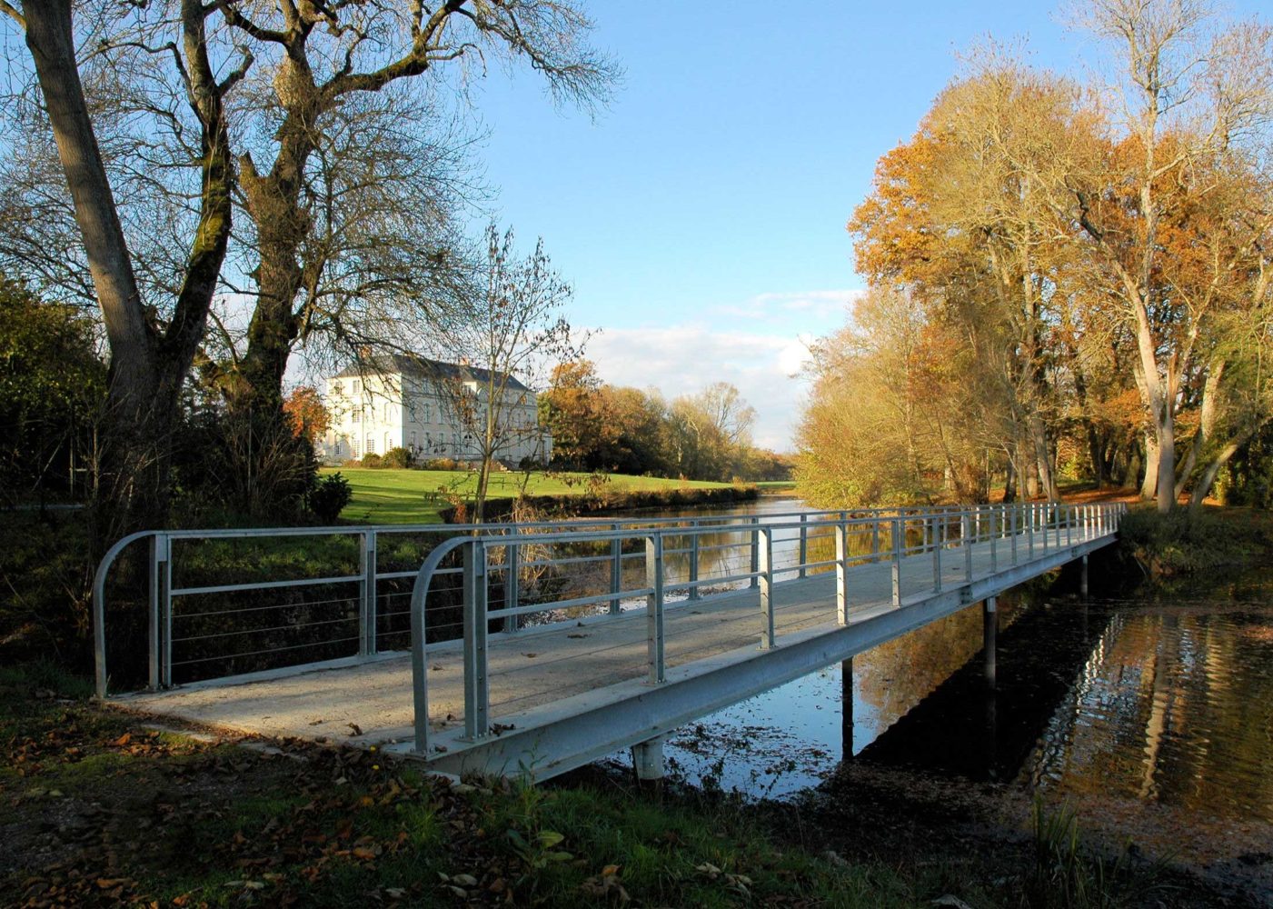 Aménagement public - Passerelle du Lion d'Angers