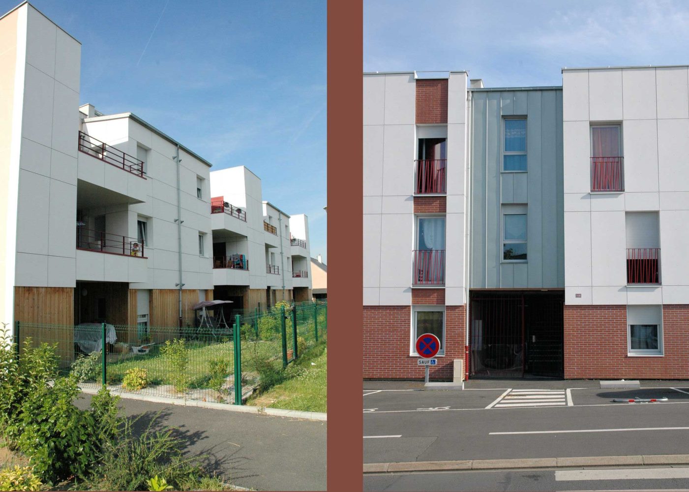 Logements semi-collectifs - résidence Jean Ferrat