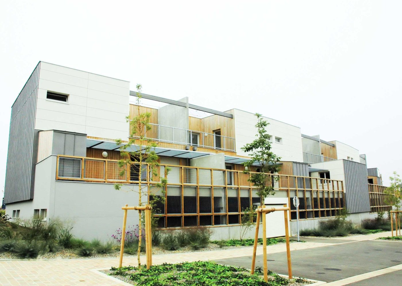 Logements collectifs-les terrasses de Gutenberg